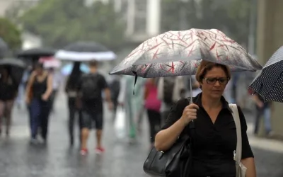 Alerta para temporais, vendaval e granizo em mais de 60 cidades capixabas