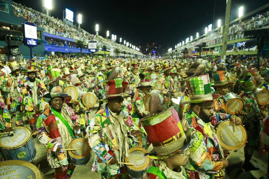 Desfile da Imperatriz Leopoldinense no Carnaval 2019 no Rio de Janeiro