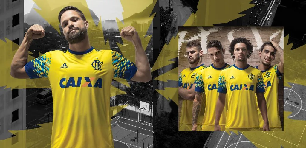 Azul e amarelo? Entenda o motivo das cores da nova camisa do Flamengo