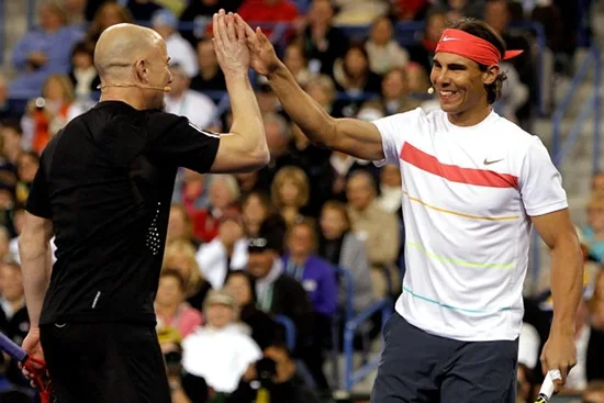 Andre Agassi coloca Rafael Nadal no topo: “Maior da história”