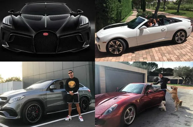 Cristiano Ronaldo aumenta coleção de carros com supermáquina de R$ 48 milhões. Veja os 'brinquedos' do jogador!