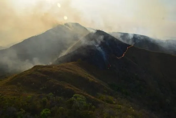 Incêndio já destruiu 9 mil hectares da Chapada Diamantina