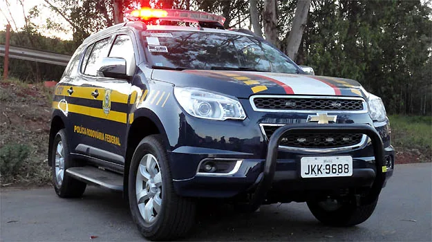 Credito Alexandre Carneiro Soares/EM/D.A Press. Chevrolet TrailBlazer que passa a compor a frota da Polícia Rodoviaria Federal.