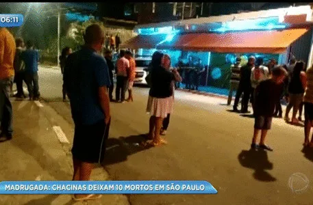 Dez pessoas são assassinadas em duas chacinas em São Paulo