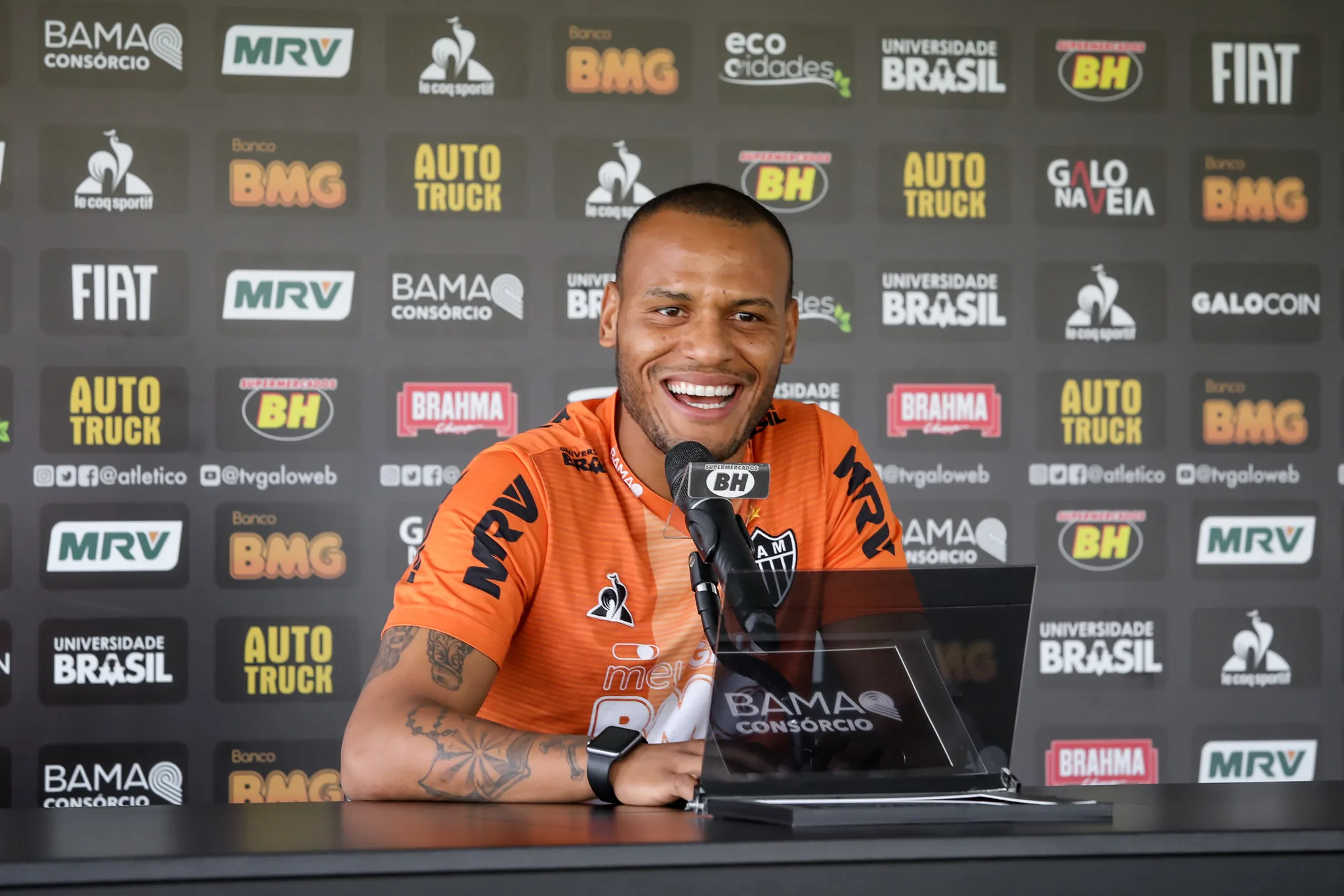 CIDADE DO GALO / VESPASIANO / MINAS GERAIS / BRASIL 19.08.2019 – Treino , Futebol Profissional – Foto: Bruno Cantini / Atletico