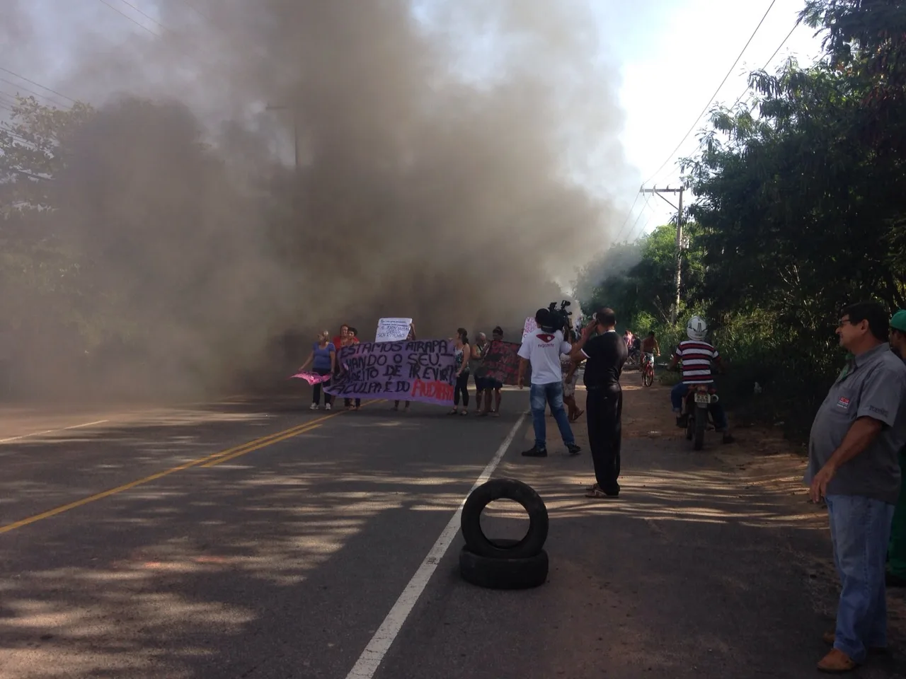 Protesto de moradores termina e rodovia ES 010 é liberada