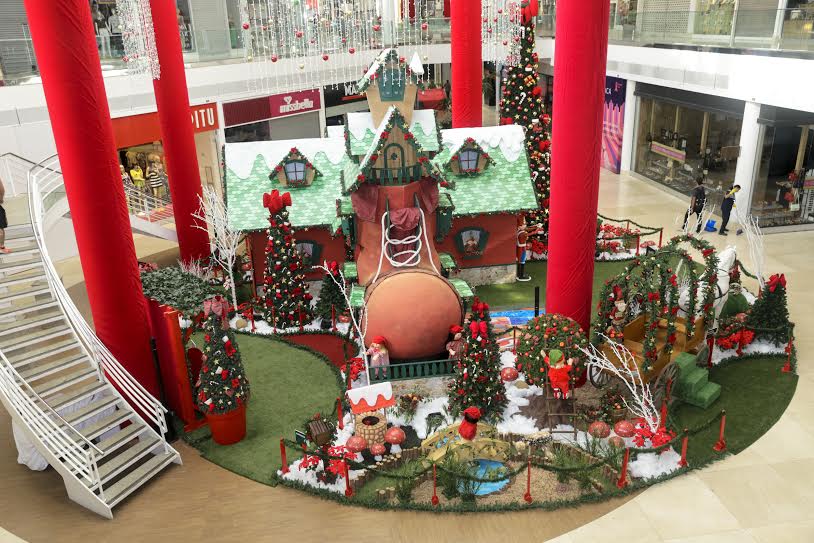 Magia e aventura na decoração de Natal do Shopping Vitória