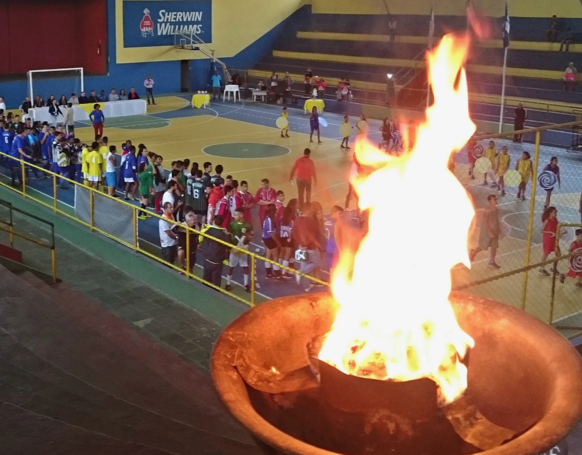 Abertura dos Jogos Interescolares em Cachoeiro terá passagem de tocha pelas ruas da cidade