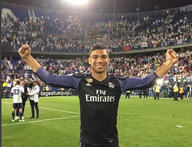 Casemiro celebra único título que não tinha pelo Real: 'Ainda faltava o Espanhol'