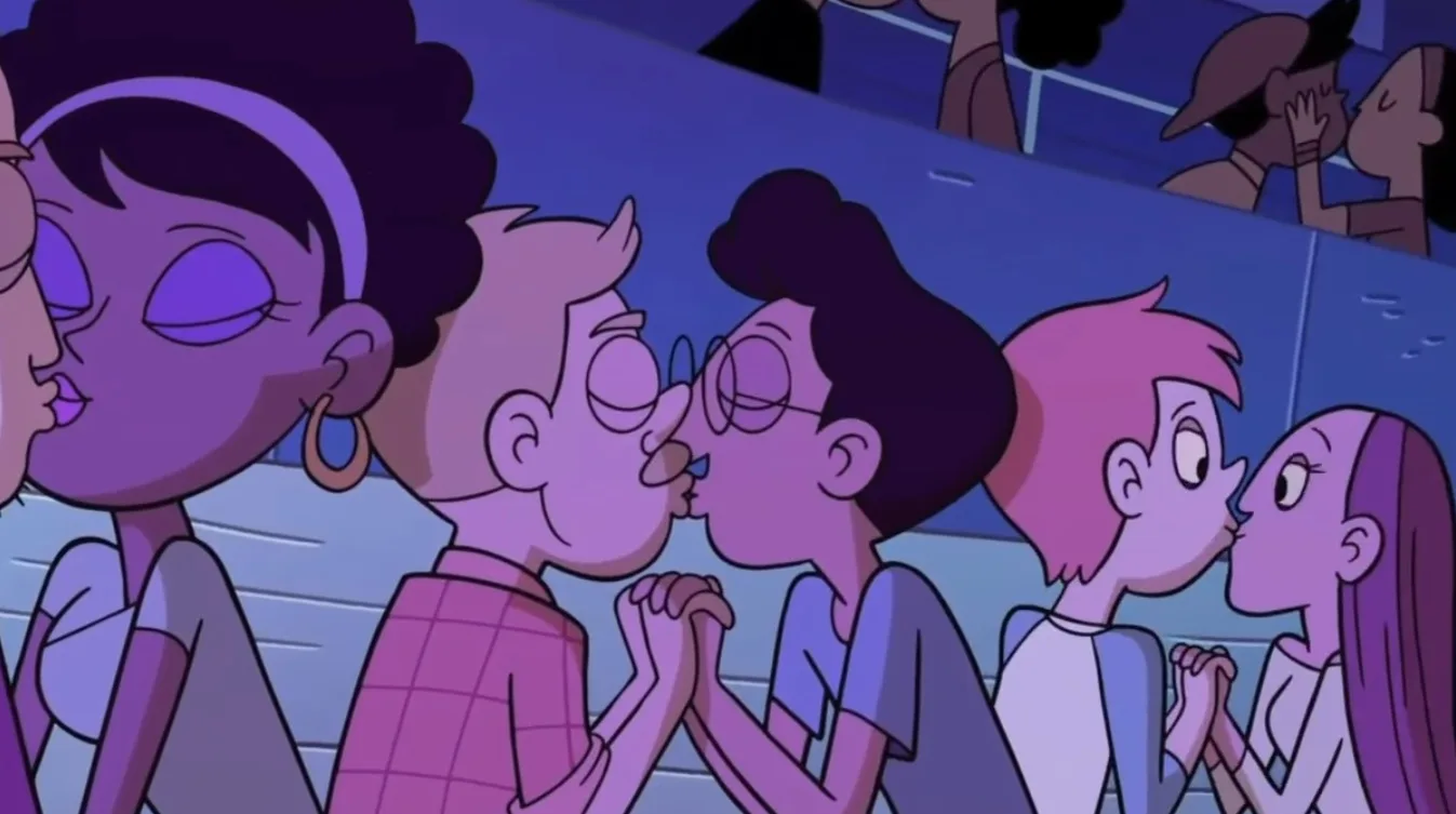 Cena de beijo gay é exibida pela primeira vez em um desenho da Disney