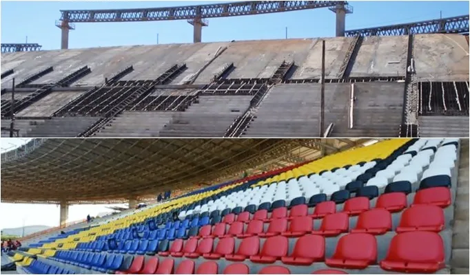 Estádio Kleber Andrade recebe vistoria nesta quarta-feira e terá inauguração