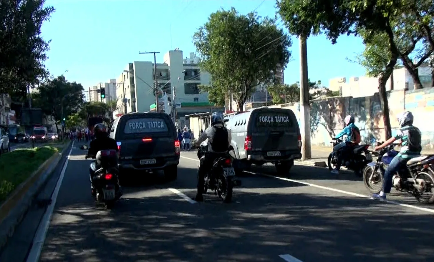 Atuação da polícia minimiza reflexos de manifestações na Grande Vitória