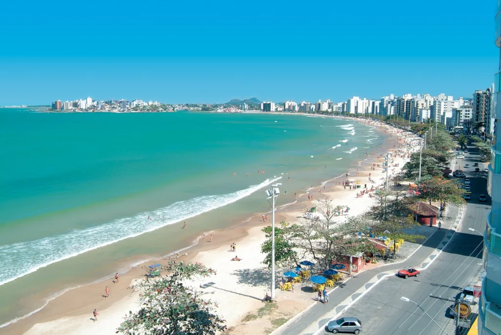 Praia do morro em Guarapari
