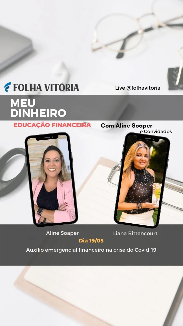 Lives do Folha Vitória: tira-dúvidas sobre o auxílio emergencial e entrevista com empreendedor capixaba na programação desta terça