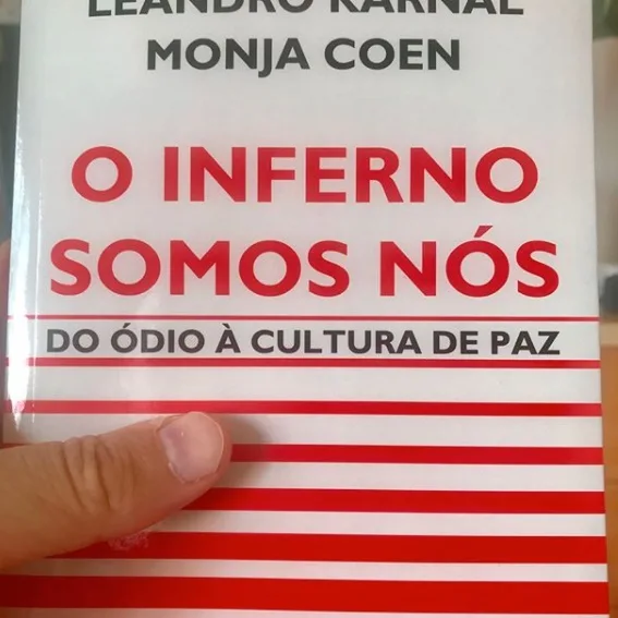 Leandro Karnal e monja Coen lançam 'O Inferno Somos Nós'