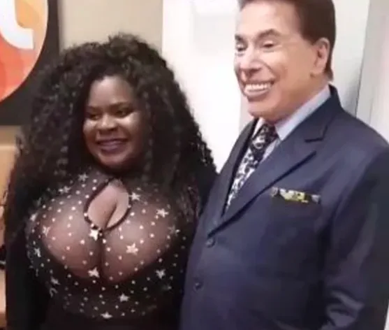 Jojo Todynho conhece Silvio Santos em gravação de programa