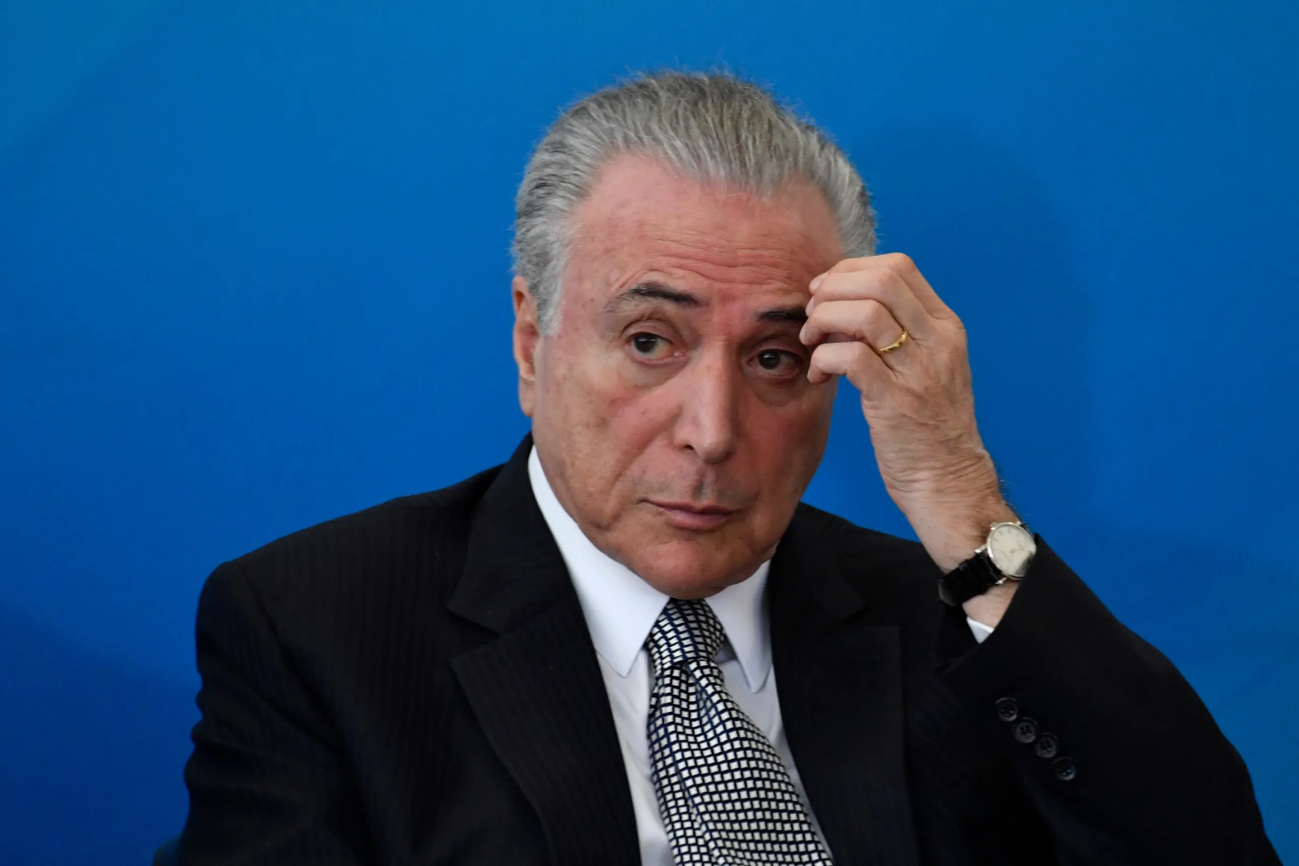 DF – Brasilia – 25/07/2017 – Posse do Ministro da Cultura – Michel Temer, Presidente da Republica, da posse a Sergio Sa Letiao nesta terca feira, 25 de Julho, como novo Ministro da Cultura em cerimonia no Palacio do Planalto. Foto: Mateus Bonomi/AGIF