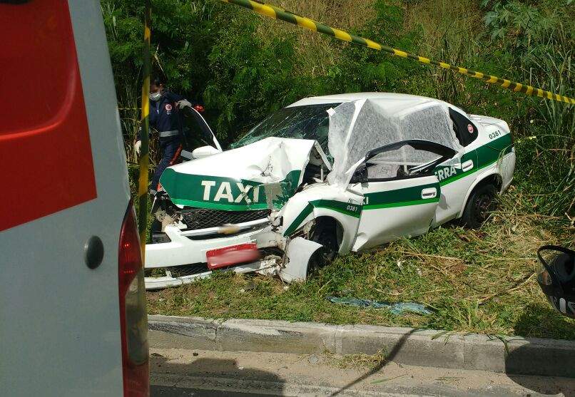 Motorista fica ferido após acidente no mesmo local onde casal morreu na Serra