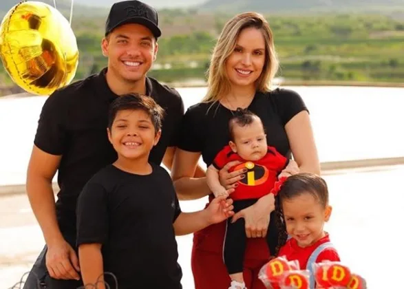 Wesley Safadão comemora quatro meses de vida do filho com festa luxuosa