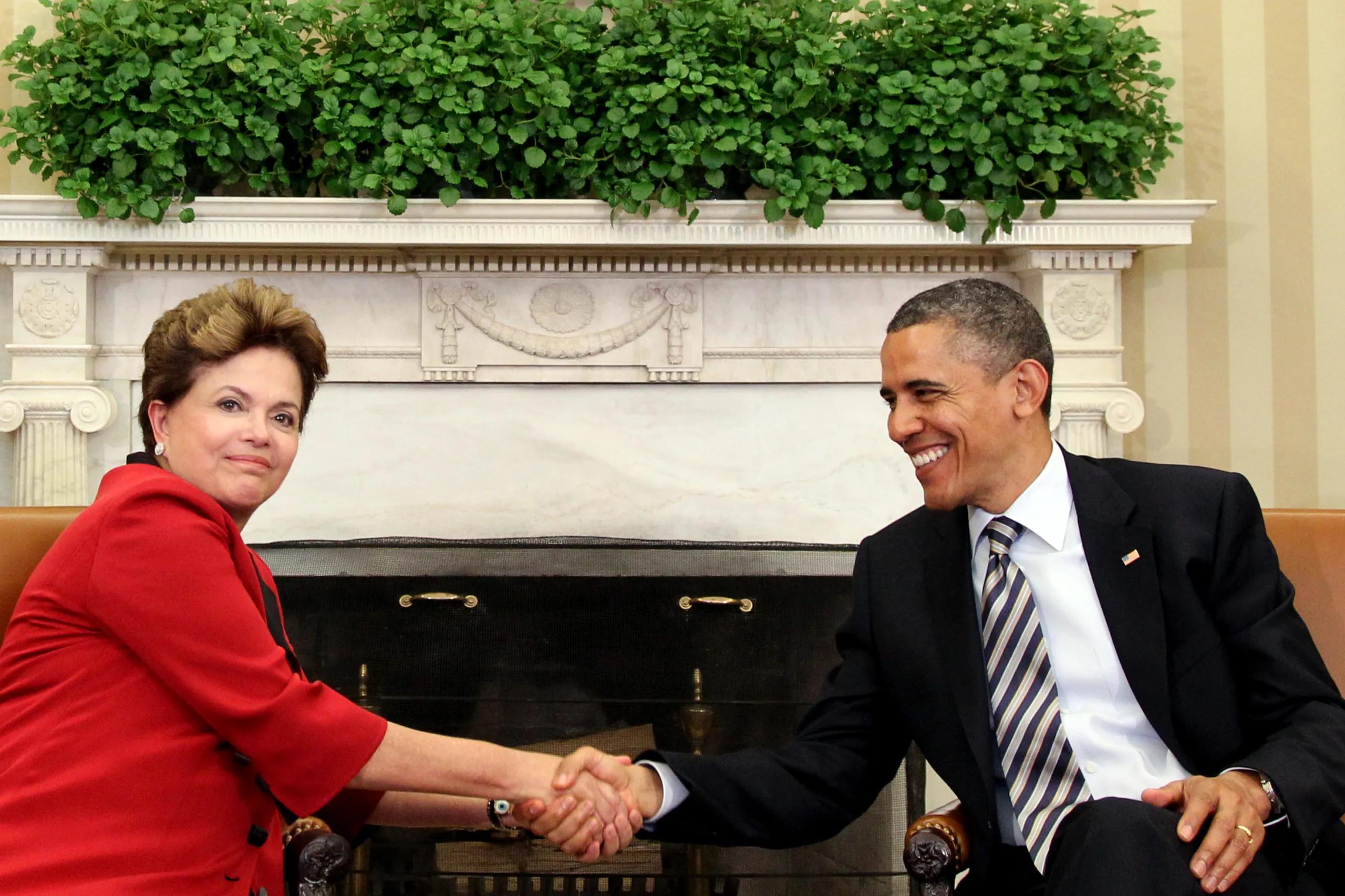 Dilma trata da visita de Estado aos EUA com Obama