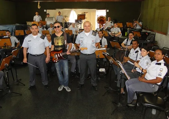 Banda da PMES faz apresentação no Festival de Inverno de Domingos Martins nesta quinta