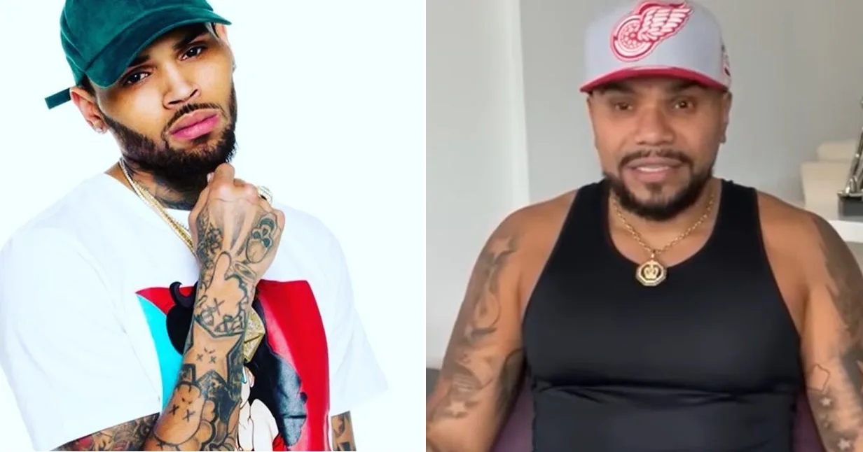 Naldo Benny relembra encontro com Chris Brown, comediante duvida e ele dispara: 'Tenho provas de tudo'