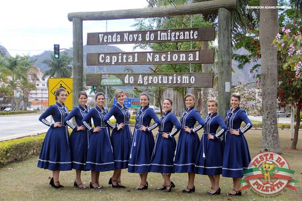 Nove candidatas disputam o posto de Rainha da Festa da Polenta em Venda Nova do Imigrante