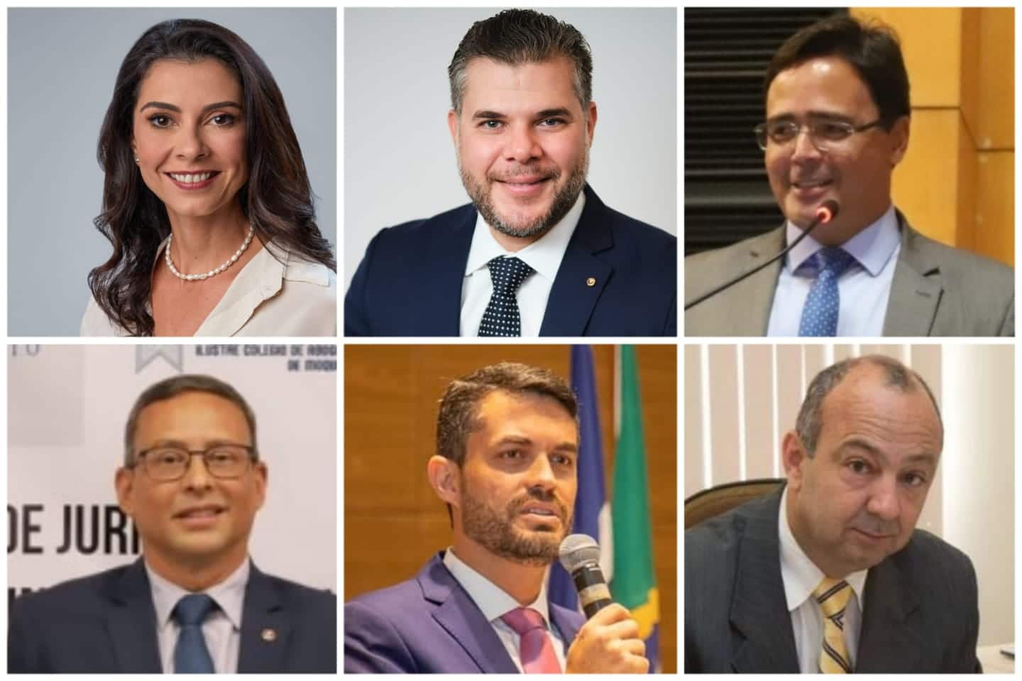 Os candidatos do MPES