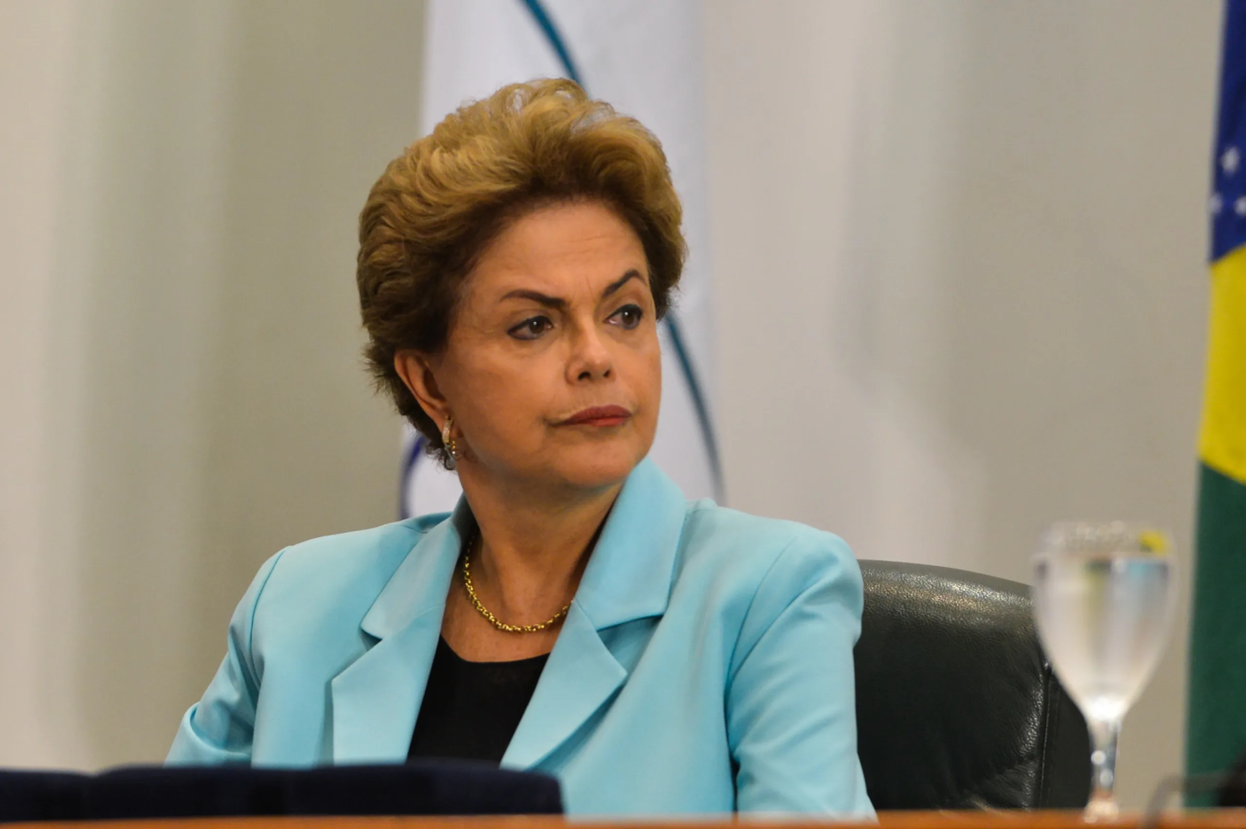 A presidenta Dilma Rousseff, durante a cerimônia de formatura da turma Paulo Kol do curso de formação do Instituto Rio Branco (Antônio Cruz/Agência Brasil)