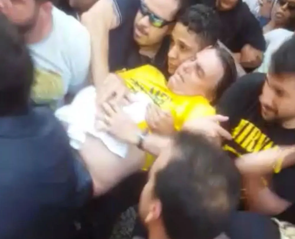 Suspeito de esfaquear Bolsonaro é detido logo após ataque