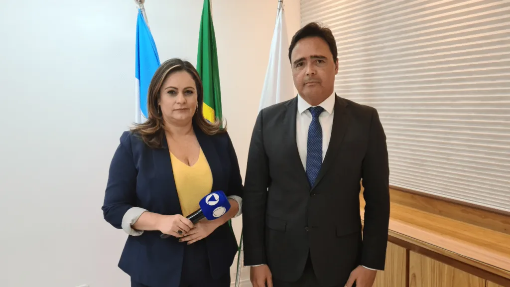 Marcelle Altoé conversou com Francisco Berdeal, Procurador-Geral de Justiça do MPES e presidente do Grupo Nacional de Coordenadores Eleitorais (GNACE) do Conselho Nacional de Procuradores-Gerais de Justiça do Ministério Público dos Estados e da União (CNPG). Foto: Conexão Justiça