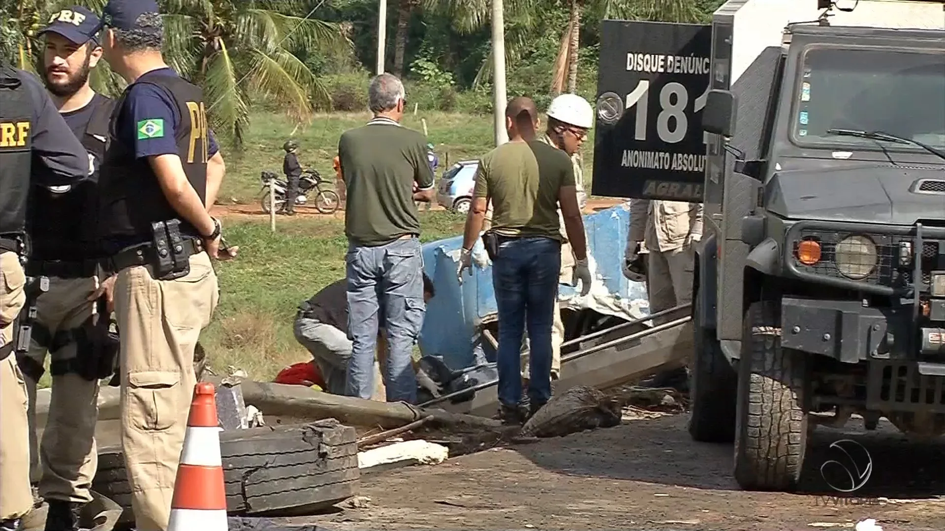 Sesp atualiza número de corpos liberados após tragédia na BR-101 em Guarapari