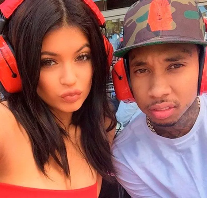 Após término, Kylie Jenner e Tyga chegam juntos à premiação