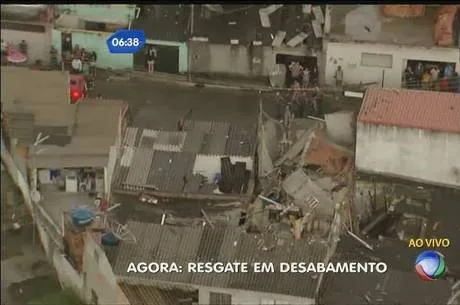 Explosão provoca desabamento e oito ficam feridos na Grande São Paulo