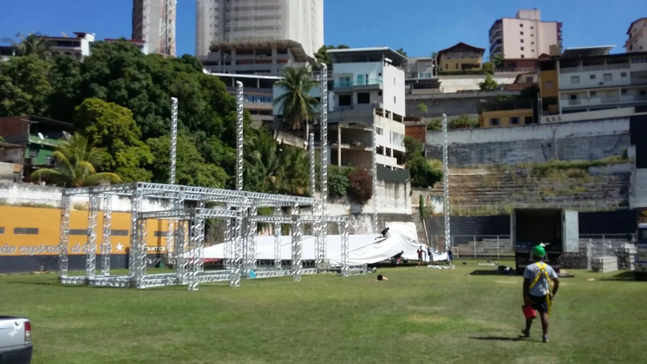 Sumaré começa a receber os preparativos para o show de Roberto Carlos