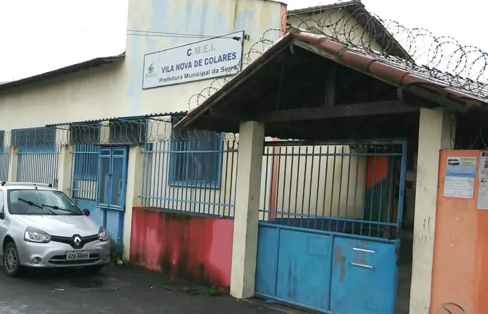 Criminosos arrombam creche na Serra e levam merenda das crianças