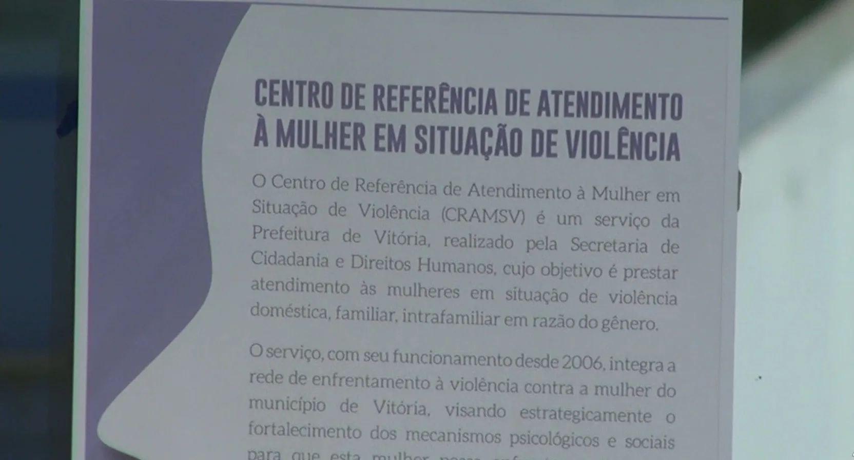 Vítimas de violência doméstica poderão fazer agendamento online para atendimento em Vitória