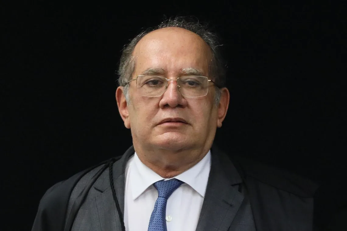 Ministro Gilmar Mendes durante sessão da 2ª turma do STF.