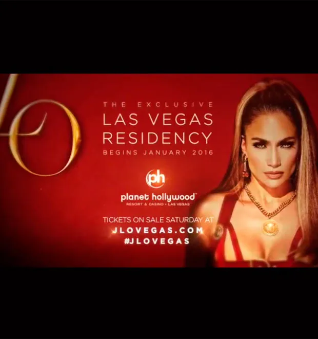 Jennifer Lopez terá shows fixos em Las Vegas em 2016