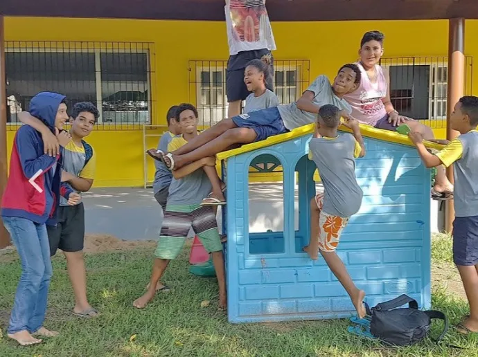 Crianças da Fundação Praia do Canto se apresentam no Shopping Vitória neste sábado