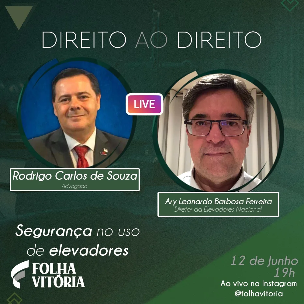 Lives do Folha: segurança em elevadores e bate-papo com a banda Cidade do Reggae na programação desta sexta