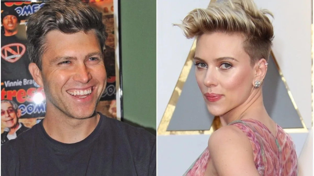 Colin Jost fala sobre os rumores de estar namorando Scarlett Johansson