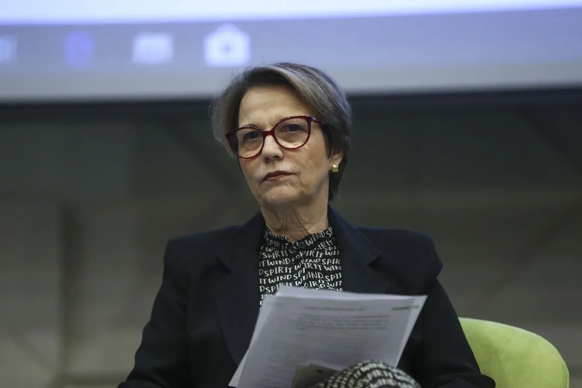 A ministra da Agricultura, Tereza Cristina, participa de encontro de adidos agrícolas brasileiros, promovido pela Apex-Brasil