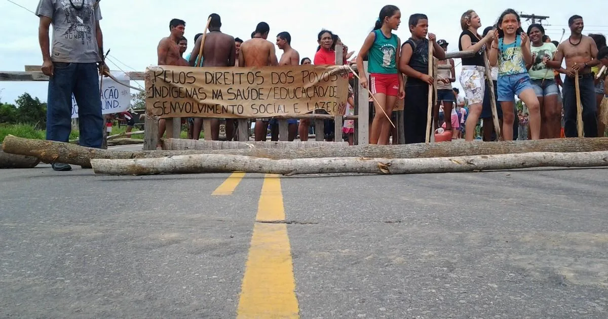 Protesto de índios capixabas dura mais de 10 horas em Aracruz