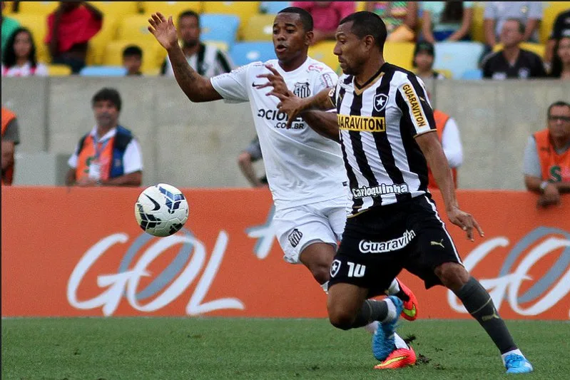 Botafogo bate o Santos em dia de homenagens a Aranha