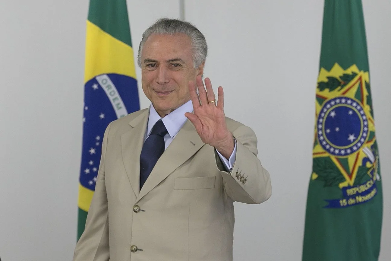 Brasília – Presidente Interino Michel Temer durante apresentação do novo Secretário de Cultura, Marcelo Calero (Fabio Rodrigues Pozzebom/Agência Brasil)