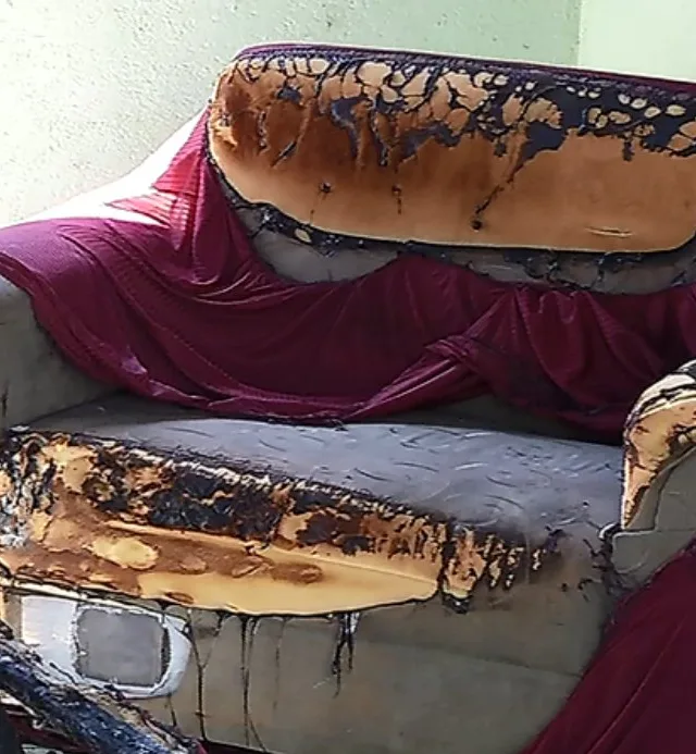 Por causa de TV, família tem residência destruída e duas pessoas são baleadas em Viana