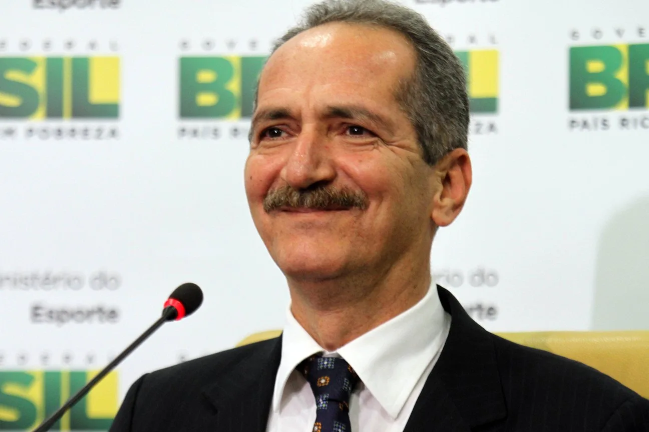 Brasilia, 22/12/2011 – Ministro do Esporte, Aldo Rebelo durante entrevista coletiva para fazer um balanço de sua gestão e falar sobre as perspectivas para 2012. (Foto: Glauber Queiroz/ME)