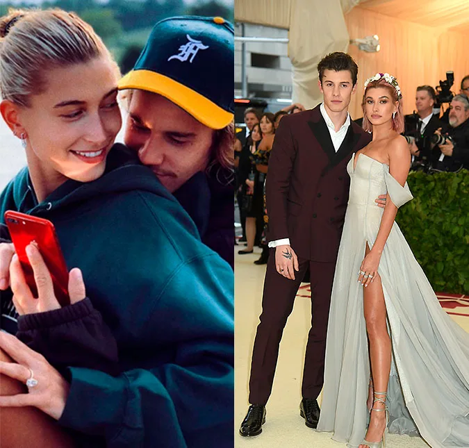 Foto de Hailey Bieber recebe curtida de suposto ex, Shawn Mendes, e Justin Bieber não deixa passar