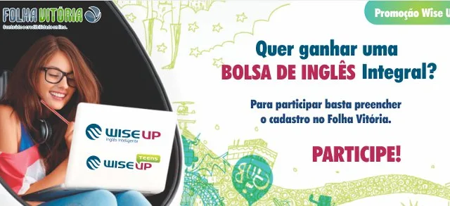 Ainda dá tempo! Preencha ficha cadastral, ganhe desconto e concorra a bolsa integral de inglês